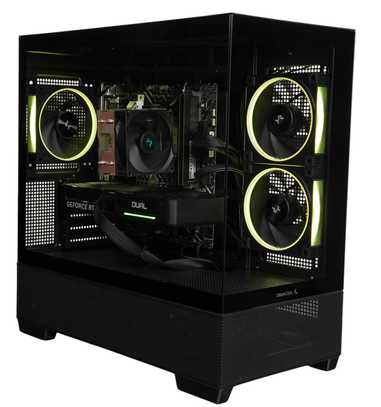 ZeroLag Gaming PC Intel i5 14th Gen, Nvidia RTX 5060, 32GB DDR4 RAM, 1TB NVMe SSD.