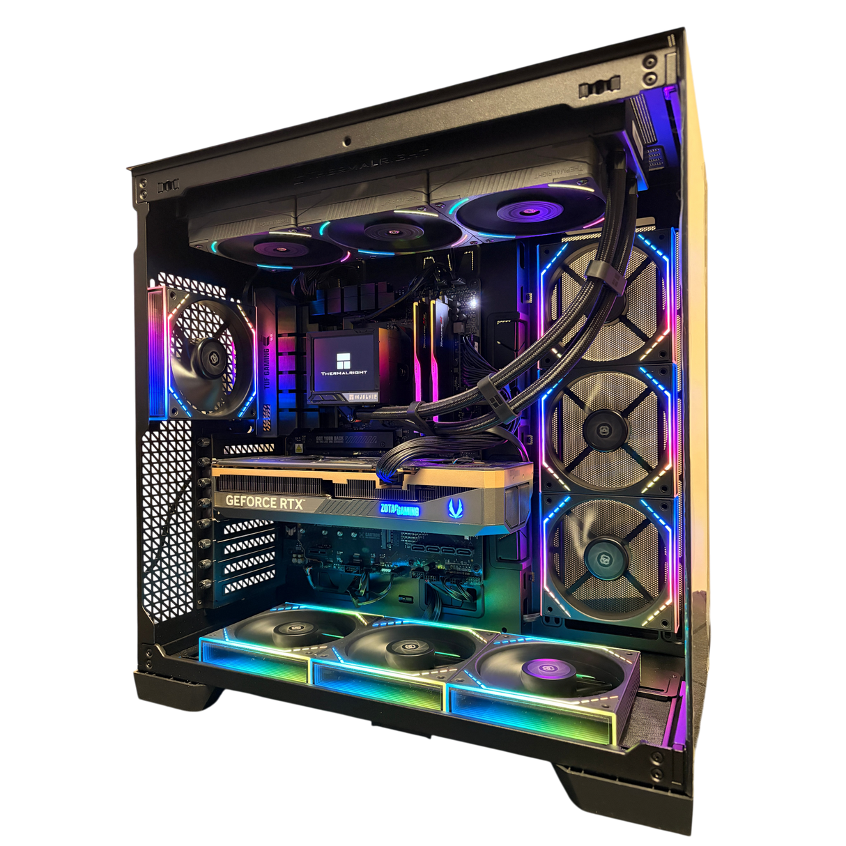 ZeroLag Gaming PC AMD Ryzen 7 9800X3D Nvidia RTX 5080 32GB DDR5 RAM 2TB NVMe SSD