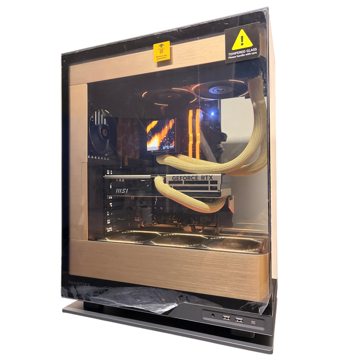 ZeroLag Gaming PC AMD Ryzen 7 9850X3D Nvidia RTX 5080 32GB DDR5 RAM 2TB NVMe SSD