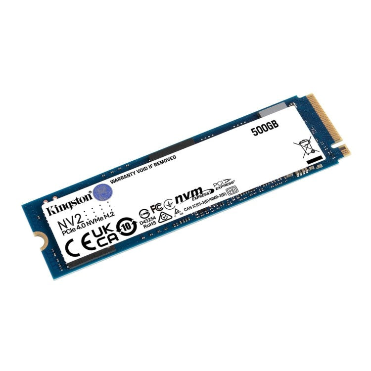 Kingston's NV2 PCIe 4.0 NVMe SSD 500GB