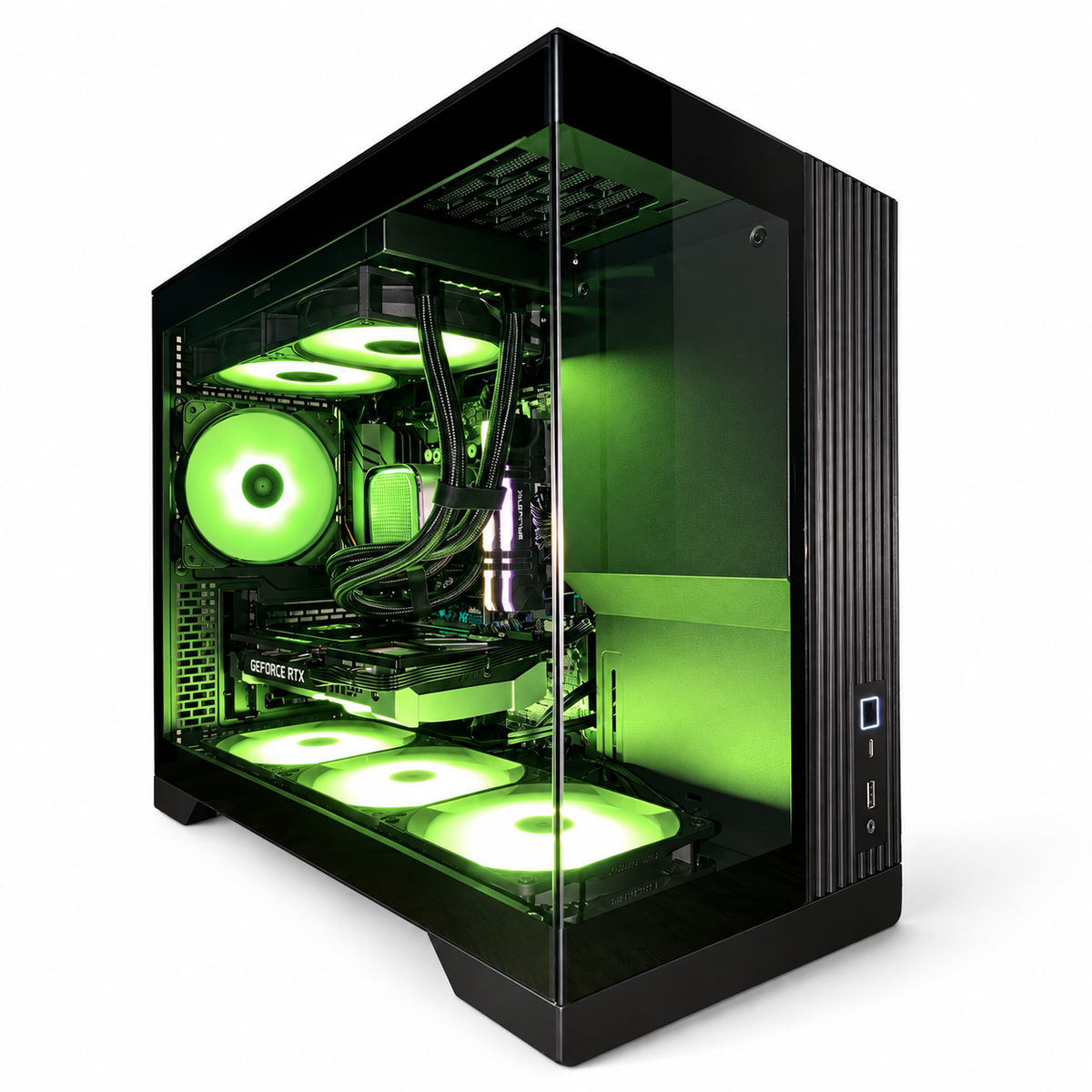 Compact Gaming PC - AMD Ryzen 5 5600, Nvidia RTX 5060 Ti, 32GB DDR4 RAM, 1TB NVMe SSD, Wi-Fi/Bluetooth, ARGB Case