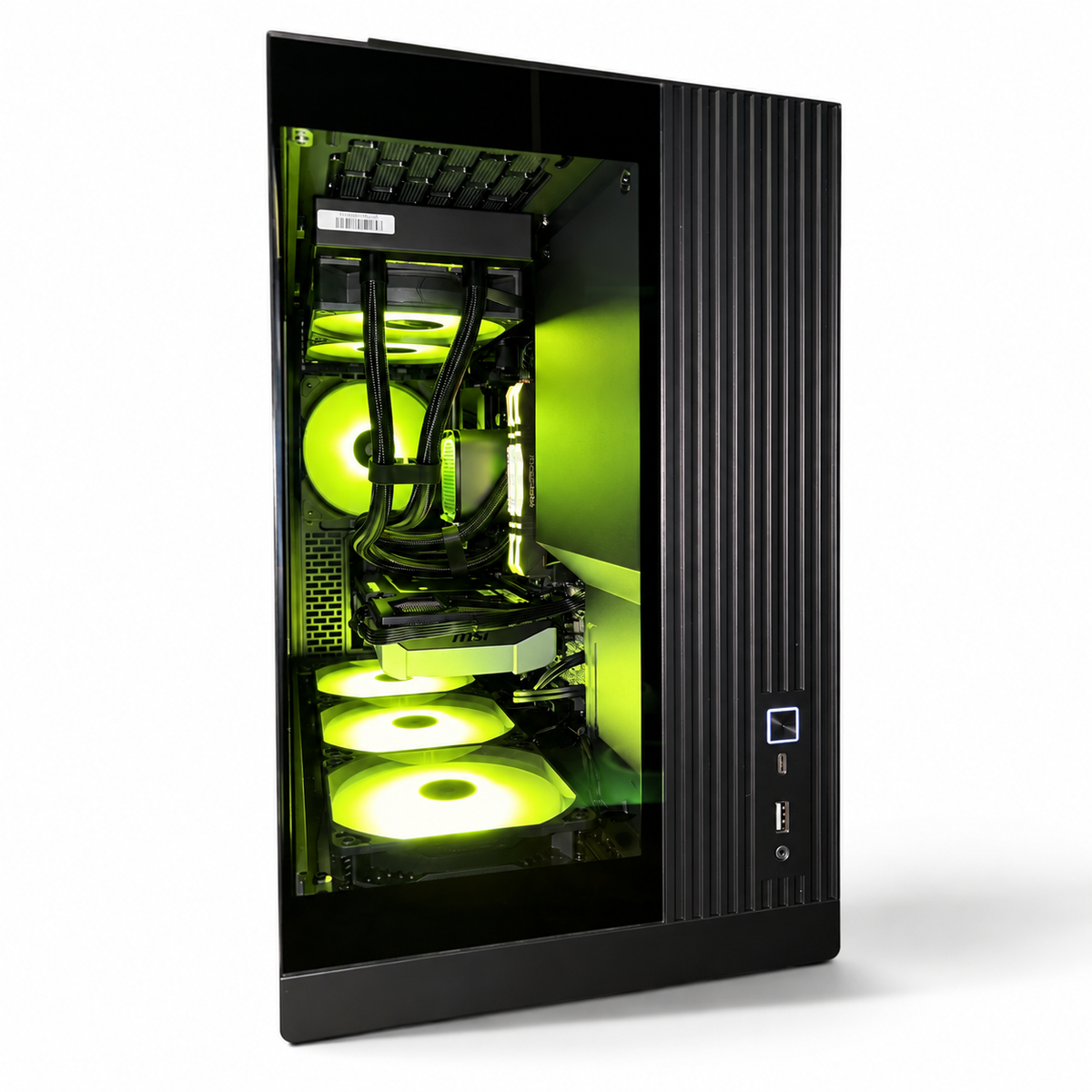 Compact Gaming PC - AMD Ryzen 5 5600, Nvidia RTX 5060 Ti, 32GB DDR4 RAM, 1TB NVMe SSD, Wi-Fi/Bluetooth, ARGB Case
