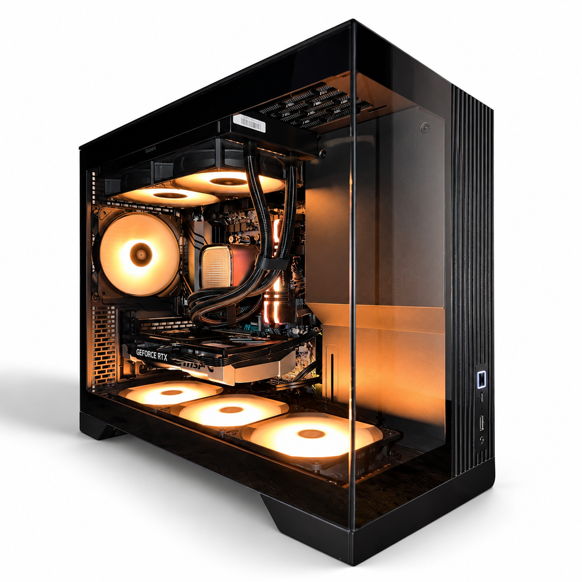 Compact Gaming PC - AMD Ryzen 5 5600, Nvidia RTX 5060 Ti, 32GB DDR4 RAM, 1TB NVMe SSD, Wi-Fi/Bluetooth, ARGB Case