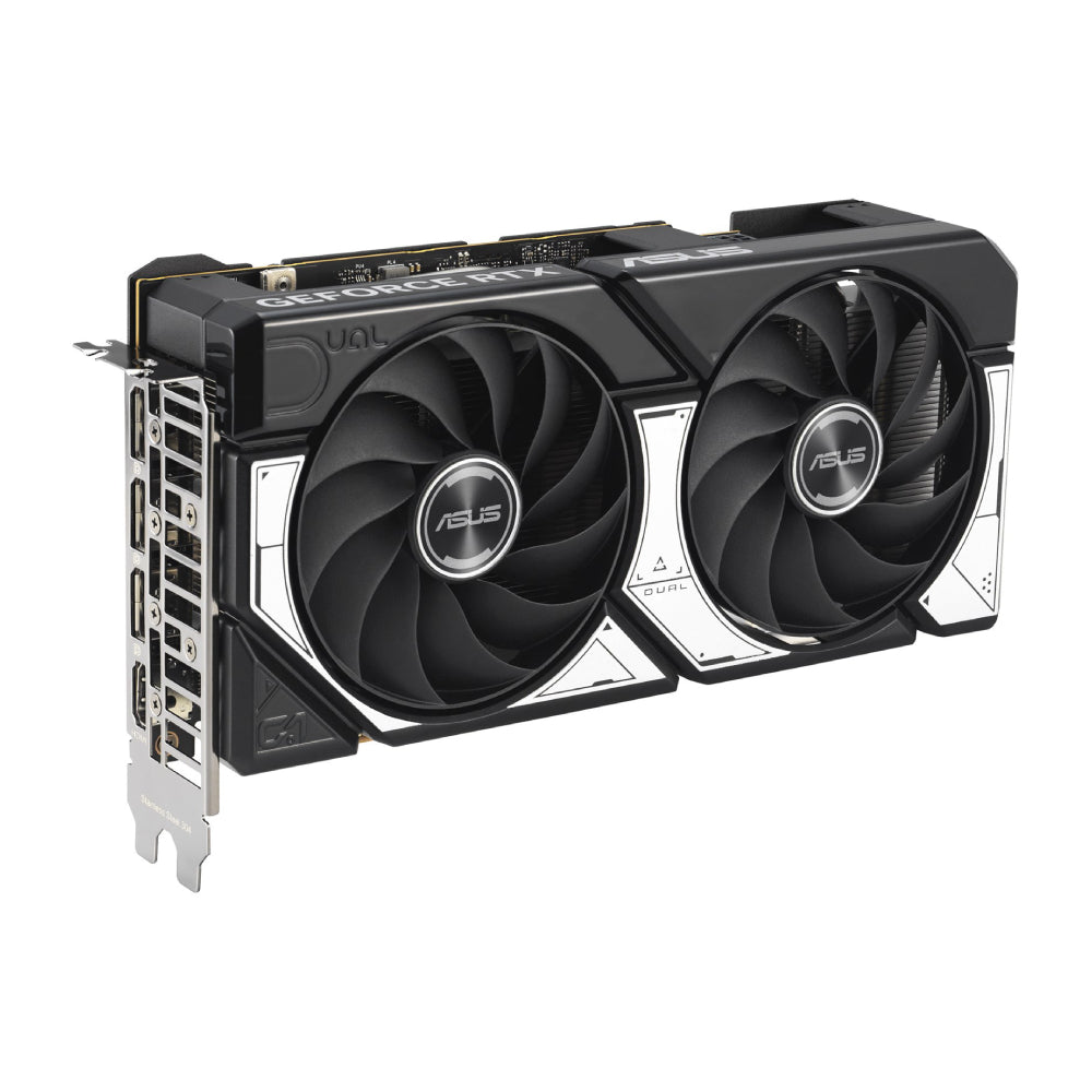 ASUS Dual GeForce RTX 5060 8GB GDDR7 OC Edition (PCIe 5.0, 8GB GDDR7, DLSS 4, HDMI 2.1b, DisplayPort 2.1b, 2.5 slot design, Axial tech fan design, 0dB technology, and more)