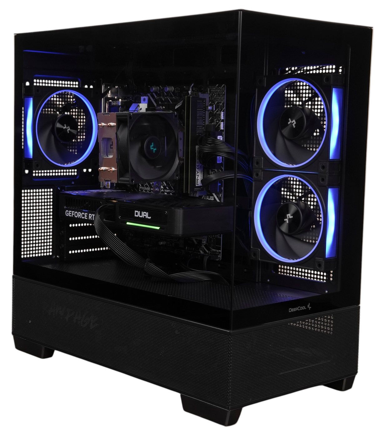 ZeroLag Gaming PC Intel i5 14th Gen, Nvidia RTX 5060, 32GB DDR4 RAM, 1TB NVMe SSD.