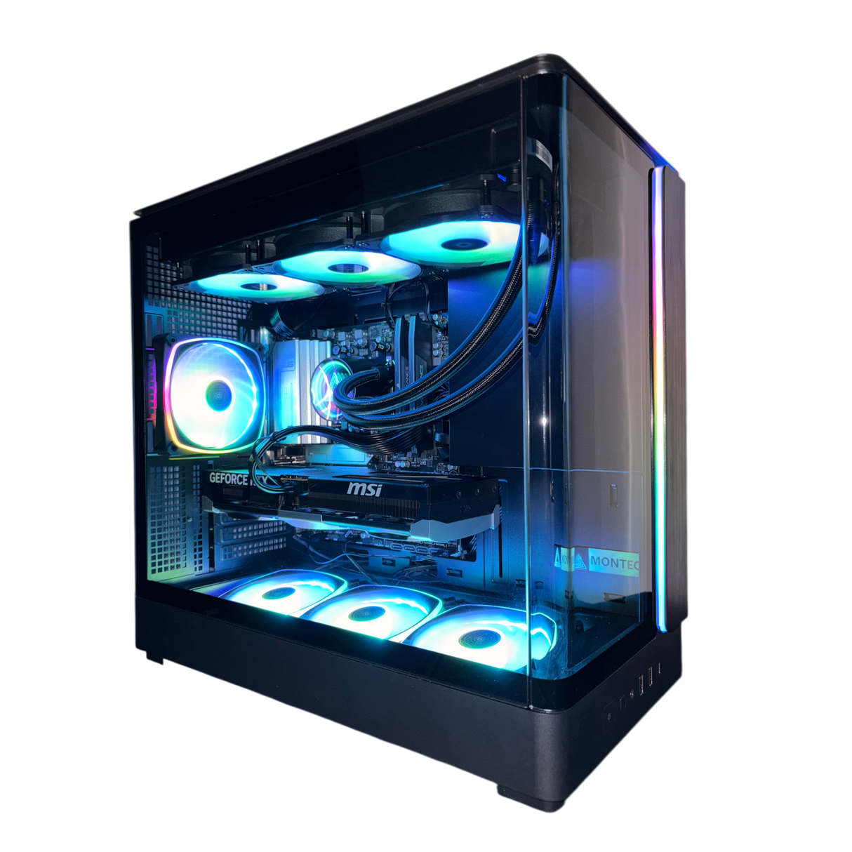 ZeroLag Gaming PC  AMD Ryzen 7 9800X3D Nvidia RTX 5070TI 32GB DDR5 RAM 2TB NVMe SSD