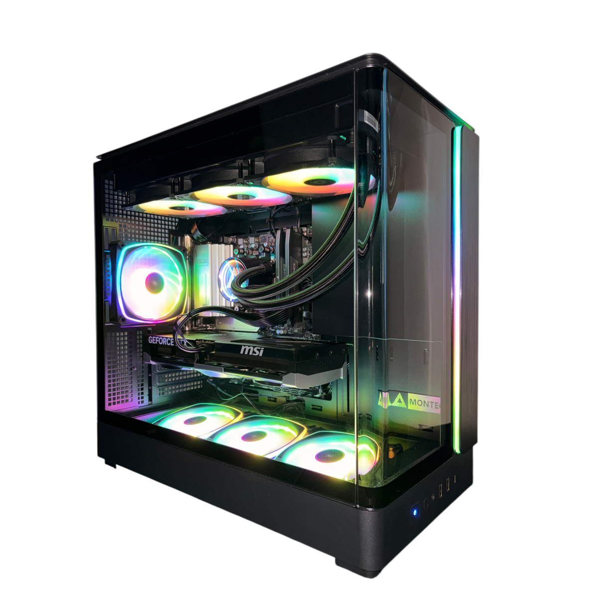 ZeroLag Gaming PC  AMD Ryzen 7 9800X3D Nvidia RTX 5070TI 32GB DDR5 RAM 2TB NVMe SSD