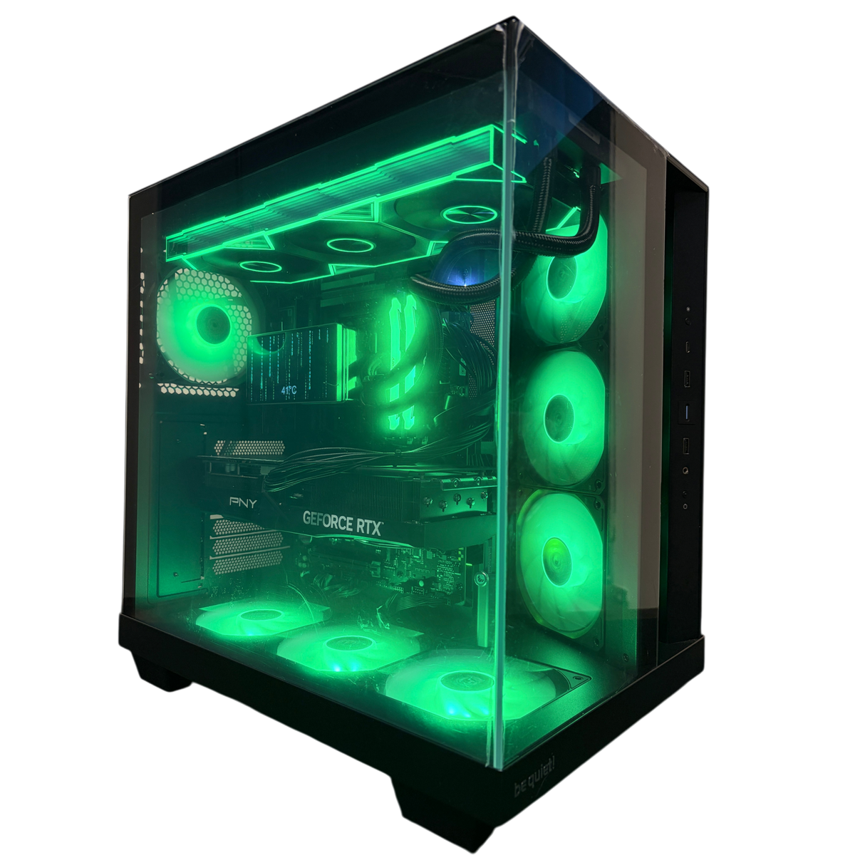 Matrix ZeroLag Gaming PC AMD Ryzen 7 9800X3D Nvidia RTX 5070 TI 32GB DDR5 RAM 2TB NVMe SSD