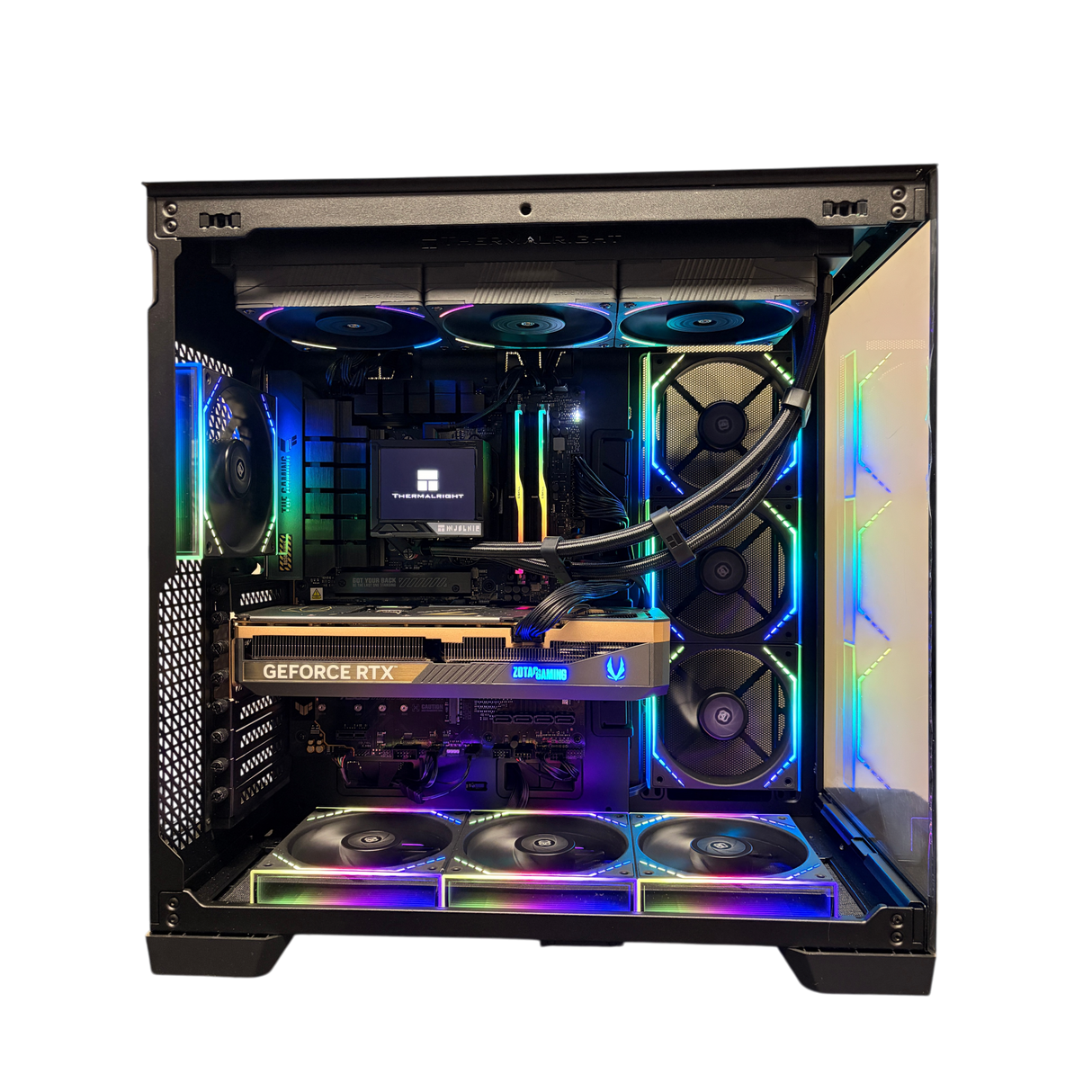 ZeroLag Gaming PC AMD Ryzen 7 9800X3D Nvidia RTX 5080 32GB DDR5 RAM 2TB NVMe SSD