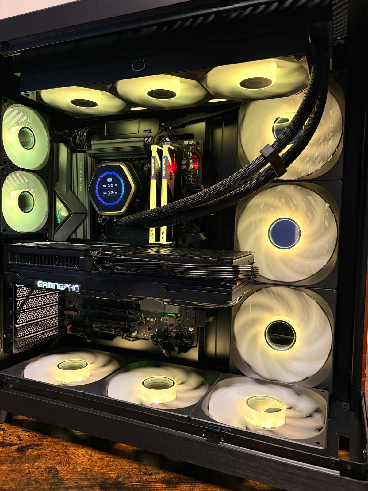 ZeroLag Gaming PC  AMD Ryzen 7 9850X3D Nvidia RTX 5080 32GB 6000MT/s DDR5 RAM 2TB NVMe SSD
