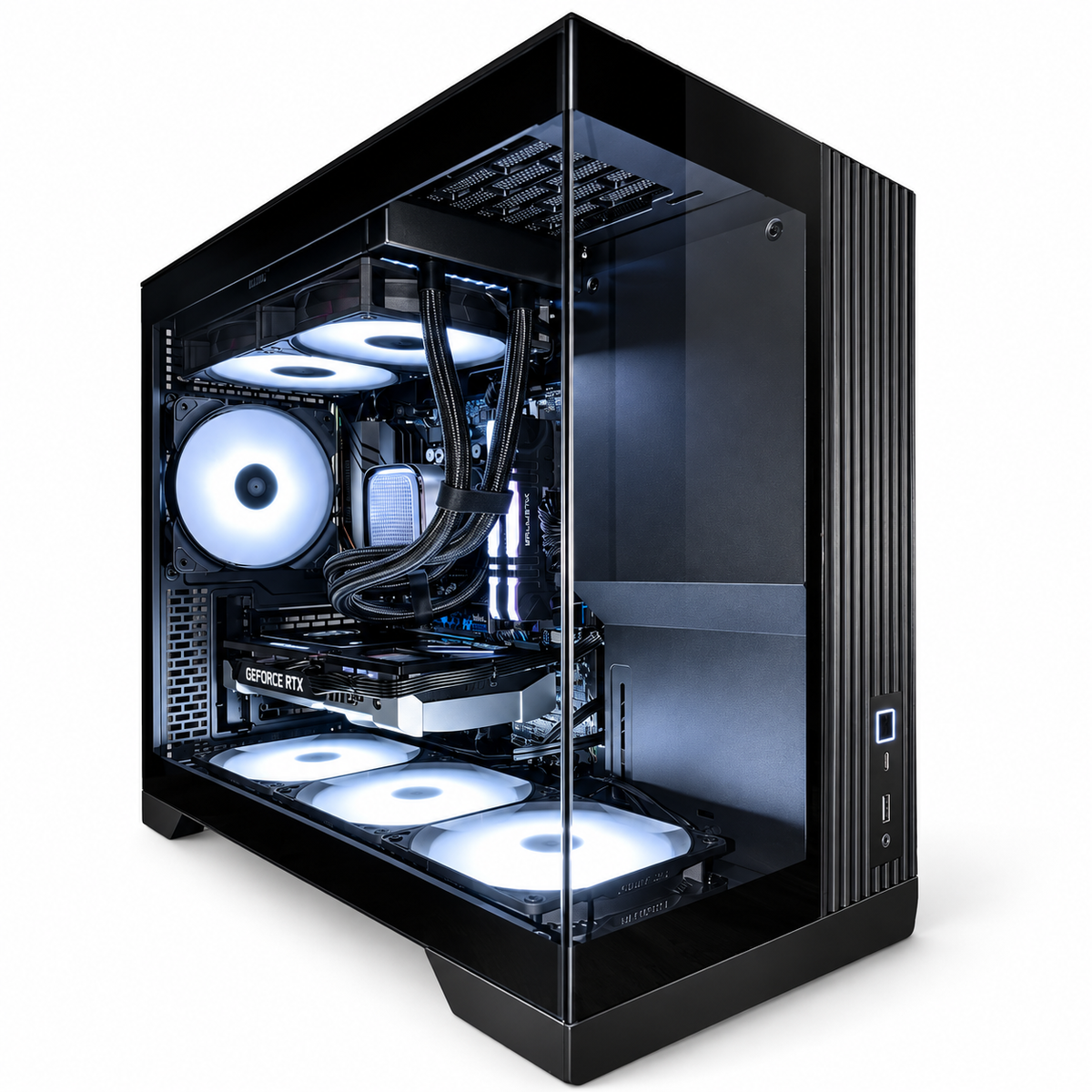 Compact Gaming PC - AMD Ryzen 5 5600, Nvidia RTX 5060 Ti, 32GB DDR4 RAM, 1TB NVMe SSD, Wi-Fi/Bluetooth, ARGB Case