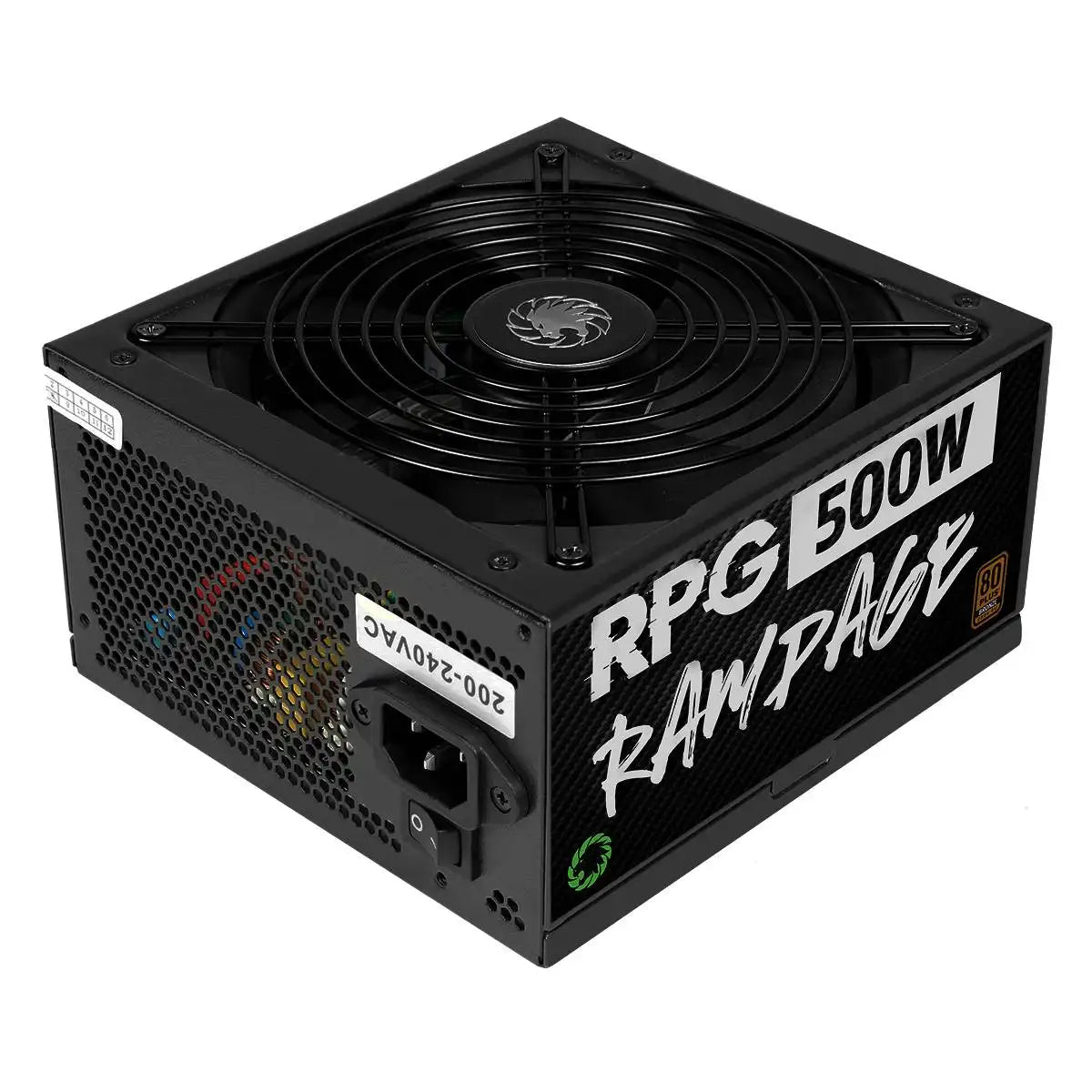 GameMax RPG 500W Rampage PSU 80 Plus Bronze Rated Power Supply Unit