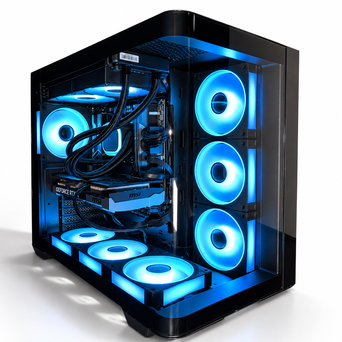 ZeroLag Gaming PC  AMD Ryzen 5 9600 Nvidia RTX 5070 32GB DDR5 RAM 1TB NVMe SSD