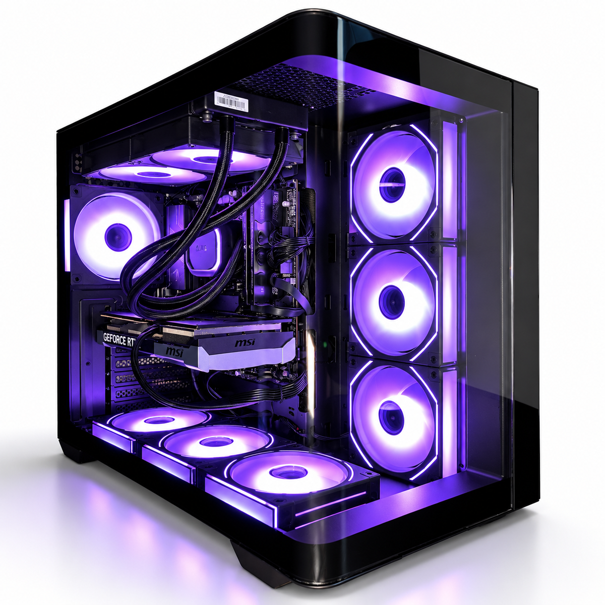 ZeroLag Gaming PC  AMD Ryzen 5 9600 Nvidia RTX 5070 32GB DDR5 RAM 1TB NVMe SSD