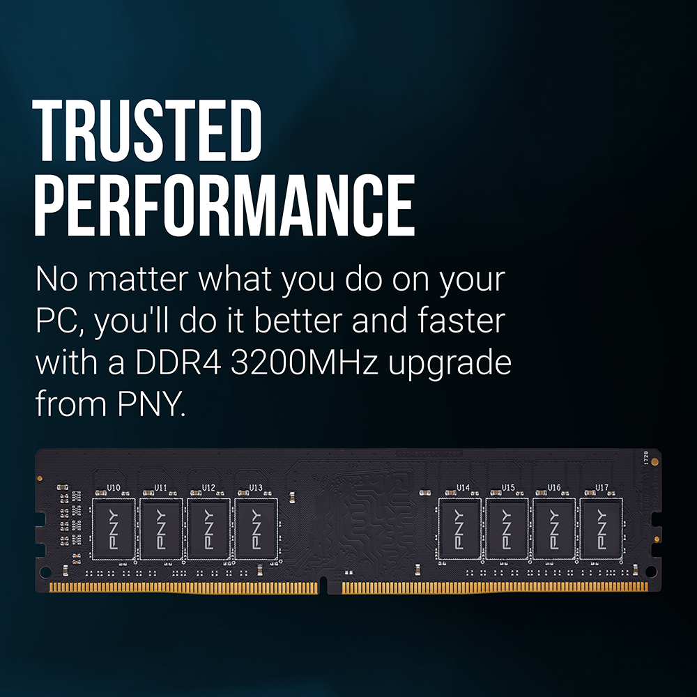 16GB Performance DDR4 3200MHz Desktop Memory (PC4-25600)