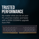 16GB Performance DDR4 3200MHz Desktop Memory (PC4-25600)