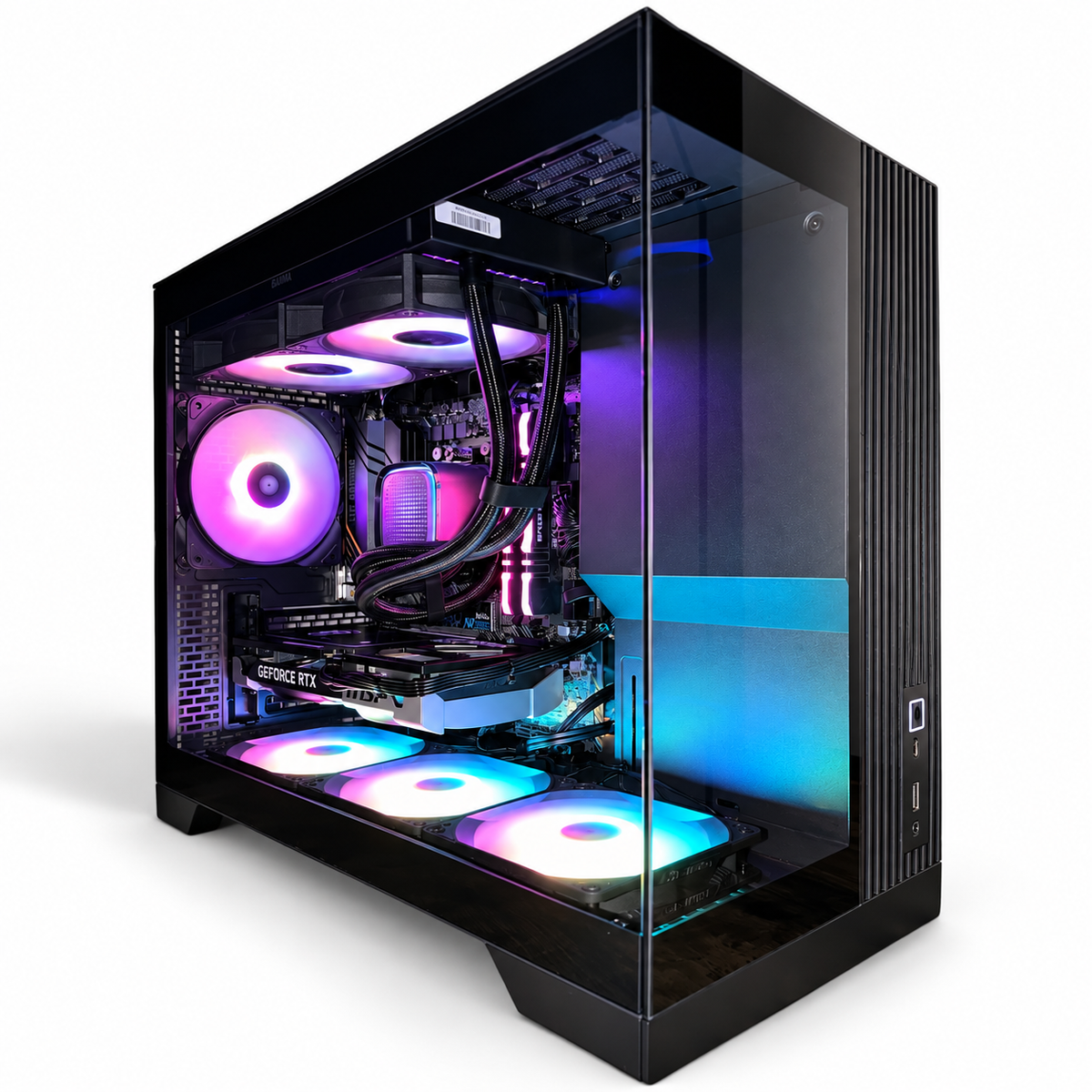 Compact Gaming PC - AMD Ryzen 5 5600, Nvidia RTX 5060 Ti, 32GB DDR4 RAM, 1TB NVMe SSD, Wi-Fi/Bluetooth, ARGB Case